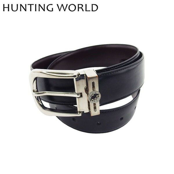 楽天市場】HUNTING WORLD【ハンティングワールド】ベルト ブラック