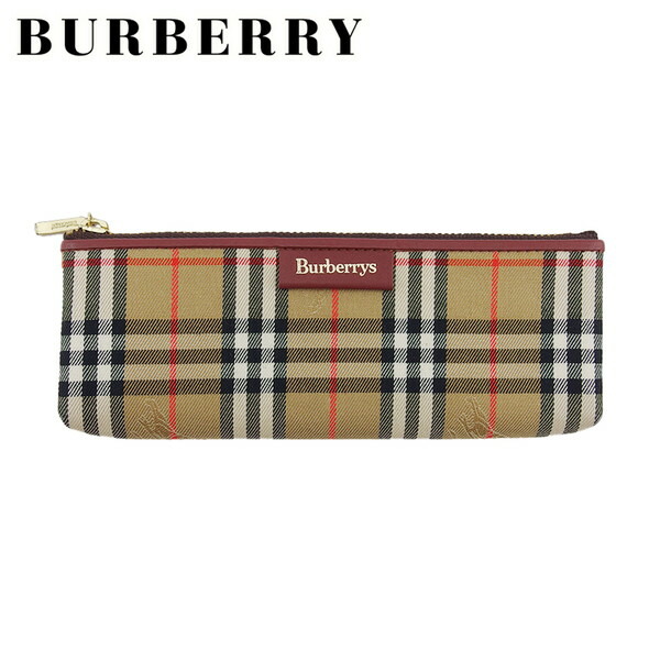 ペンポーチ　Burberry 楽天市場】【本物保証】 箱付 超美品 バーバリー BURBERRY