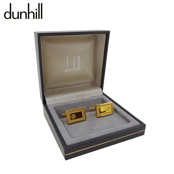【百貨店SALE★最大限度50％OFF】【中古】 ダン吸血鬼 折り返し 添え物  ゴールドメッキ dunhill T23719 ブランド名 御機嫌ブランド名 ヴィンテージ 貨物輸送無料
