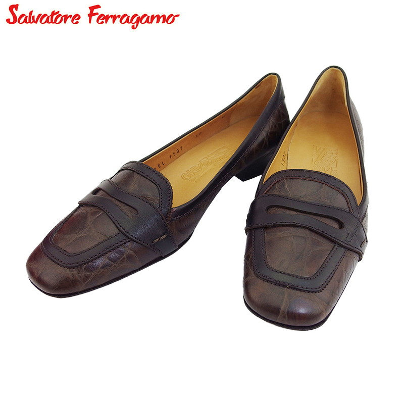 楽天市場】【中古】 サルヴァトーレ フェラガモ パンプス シューズ 靴