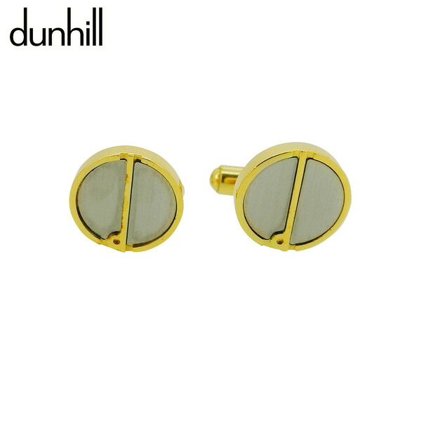 【Fashion Special Fair★24％OFFクーポン】【中古】 ダンヒル カフス アクセサリー ゴールド GP×シルバー素材 dunhill T23858 ブランド ハイブランド ヴィンテージ 送料無料