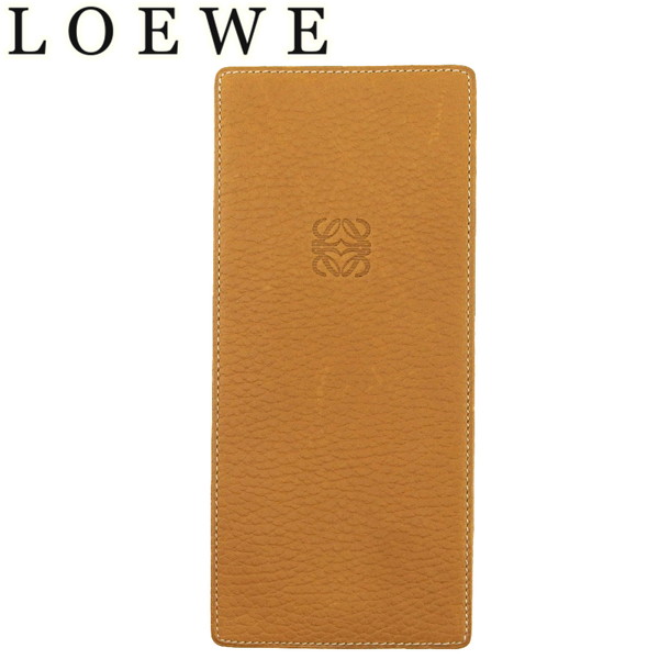 楽天市場】LOEWE(ロエベ) 眼鏡ケース メガネ ベージュ スエード