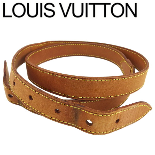 【LOUIS VUITTON】バギー用ストラップ　ヌメ革　ブラウン LOUIS VUITTON】バギー用ストラップ ヌメ革 ブラウン 楽天市場