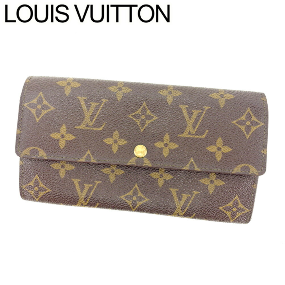 ルイヴィトン 二つ折り長財布 モノグラム ポシェット ポルトモネ クレディ 楽天市場】【財布】LOUIS VUITTON ルイ ヴィトン モノグラム