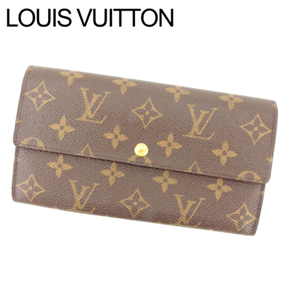 ファスナー 二つ折り ポシェットポルトモネクレディ 財布 ケース レディース財布 人気 ルイヴィトン マラソンp2倍 ブラウン 10 オフ 残り1点 中古 長財布 M 長財布 ファスナー 二つ折り ブラウン モノグラム M ルイヴィトン 在庫一掃 男性