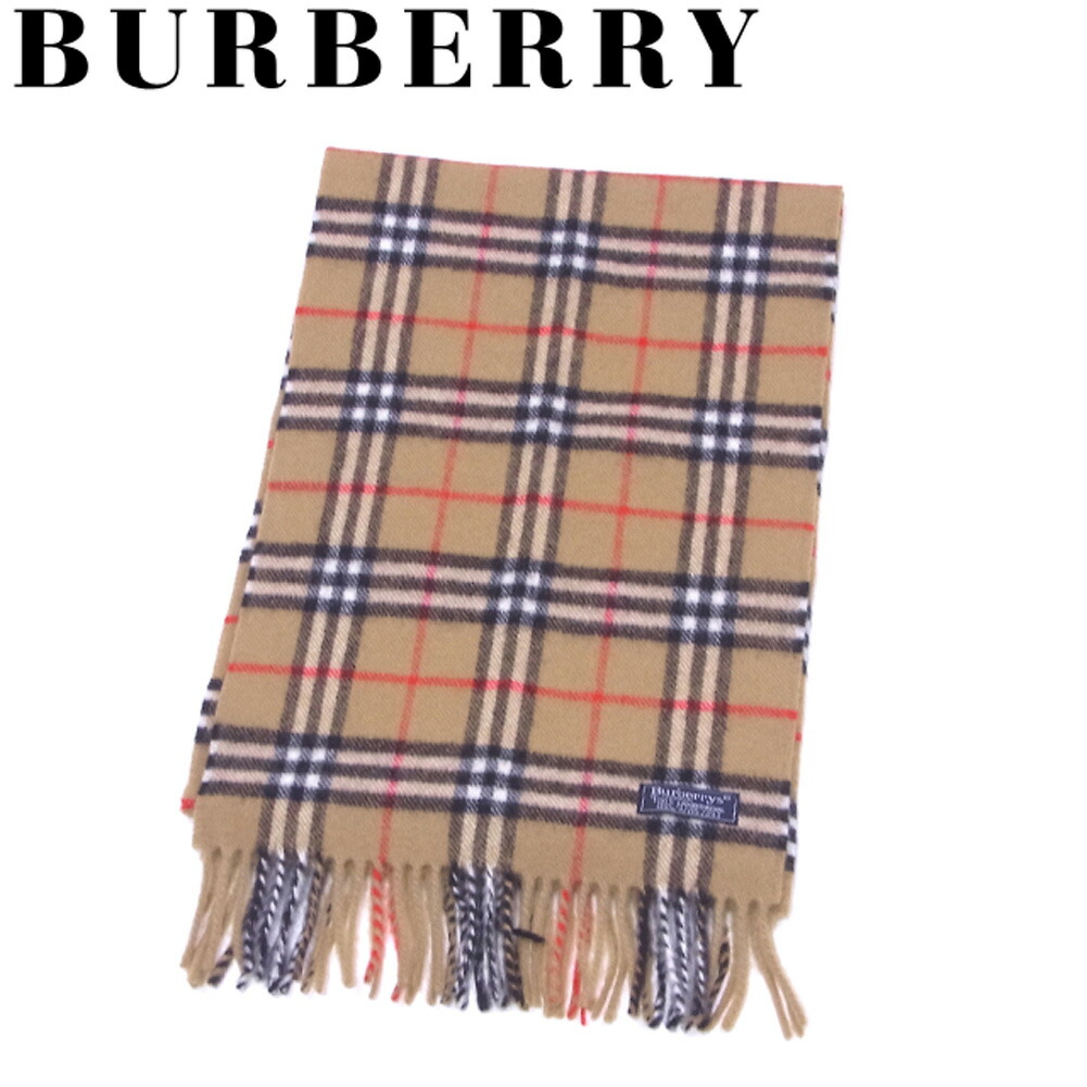 men's wool burberry scarf