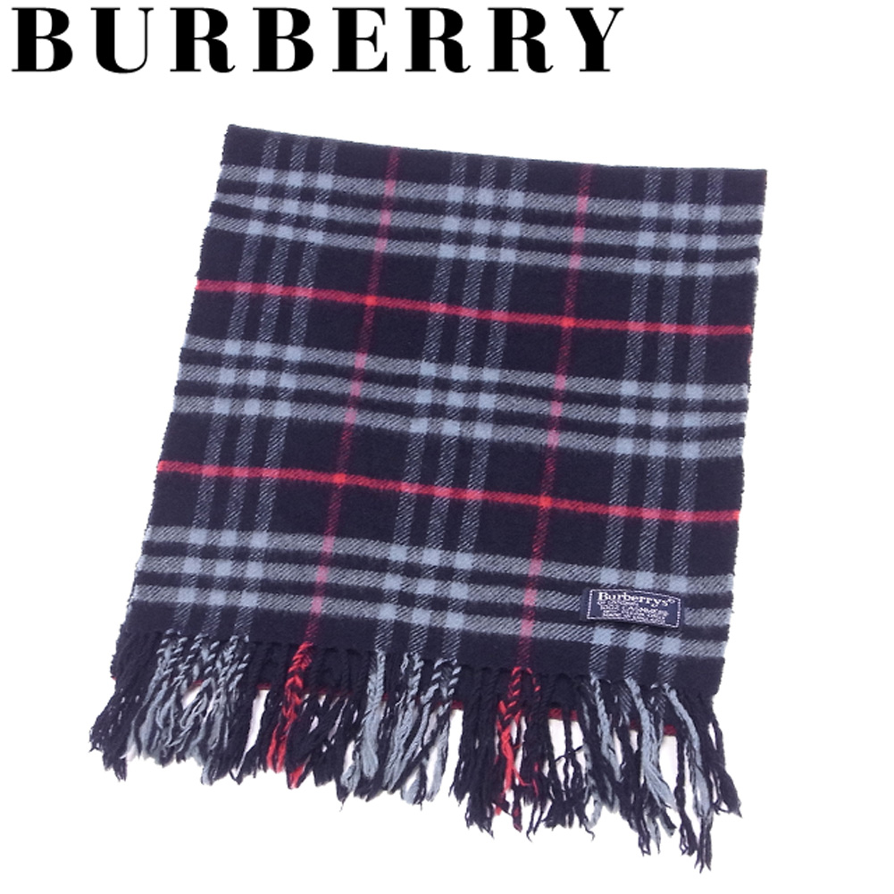 burberry scarf blue plaid
