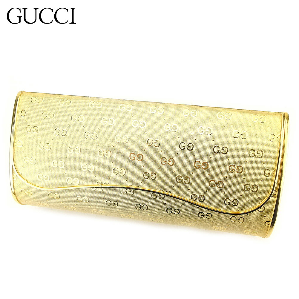 グッチ パーティーバッグ バック GG柄 GUCCI ポーチ 金属製 クラッチ