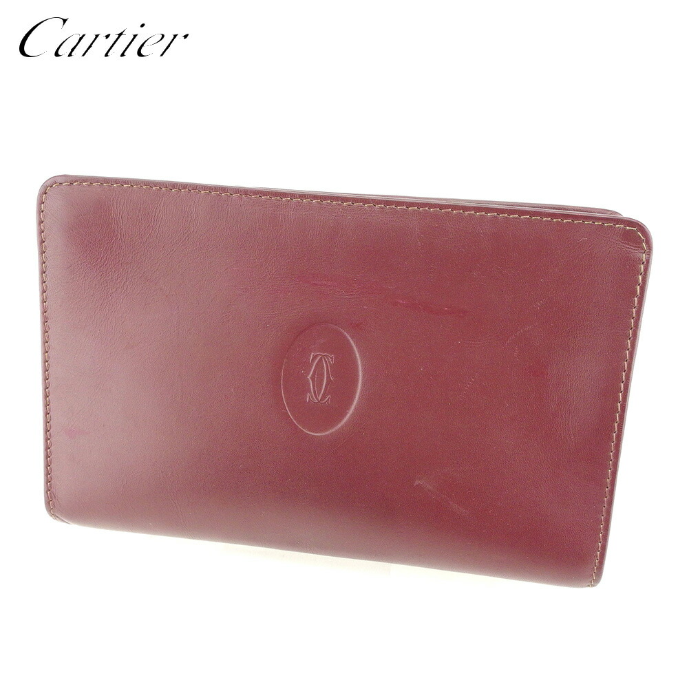 Cartier カルティエ　希少 バニティー レザー ポーチ Cartier カルティエ 希少 バニティー レザー ポーチ