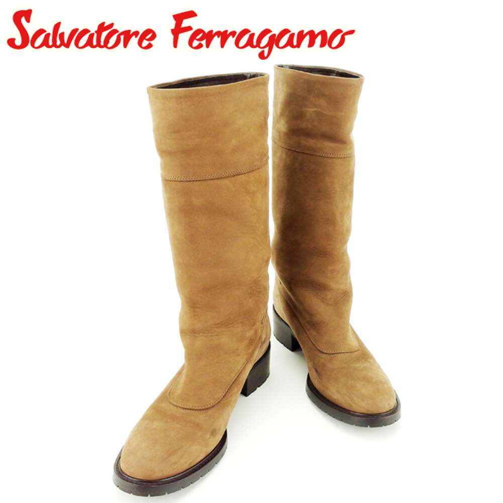 サルバトーレフェラガモ　ゴールド アンクルブーツ レザー 楽天市場】Salvatore Ferragamo サルヴァトーレフェラガモ
