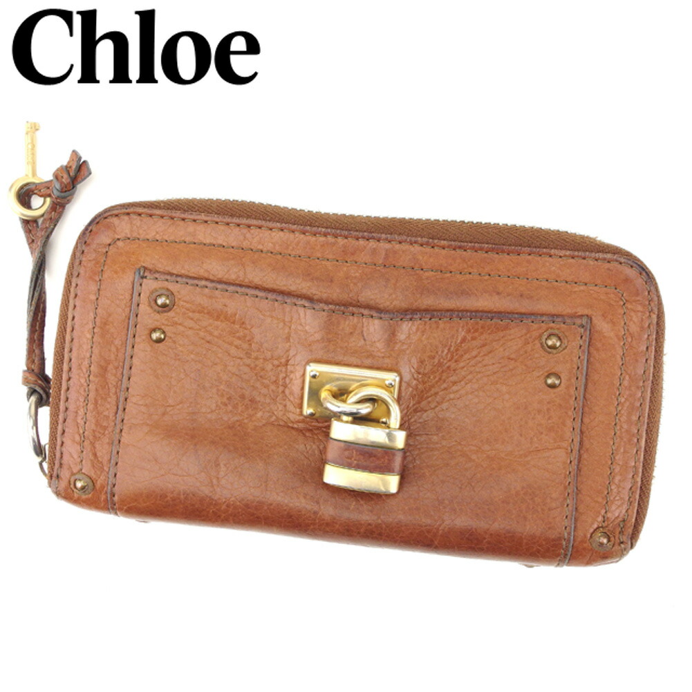 楽天市場】Chloe クロエ パディントンカデナ レザーロング