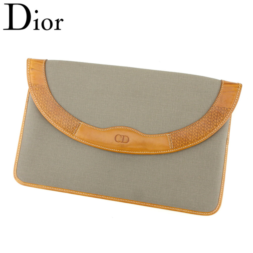 【美品】ChristianDior トロッター クラッチバッグ セカンドバッグ 美品 Christian Dior トロッター クラッチバッグ セカンドバッグ