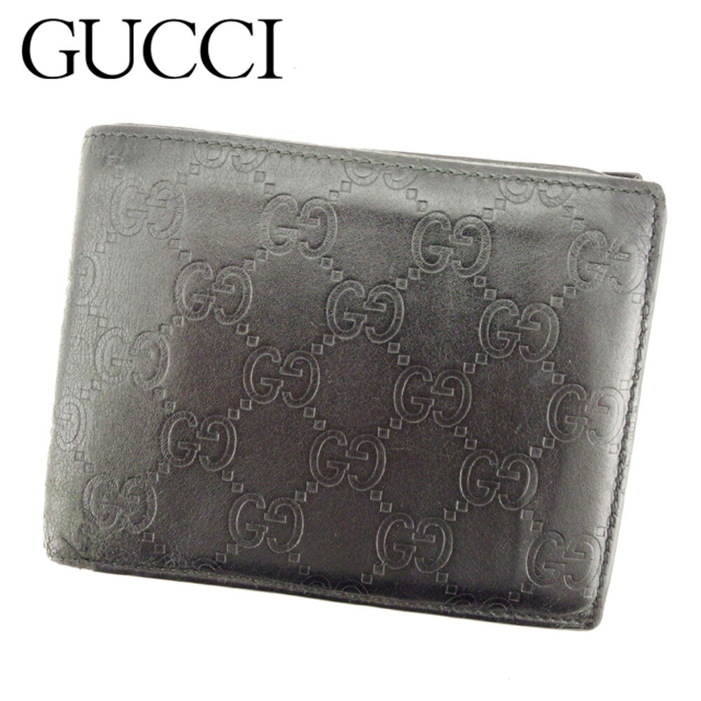 楽天市場】【財布】GUCCI グッチ グッチシマ 2つ折財布 二つ折り