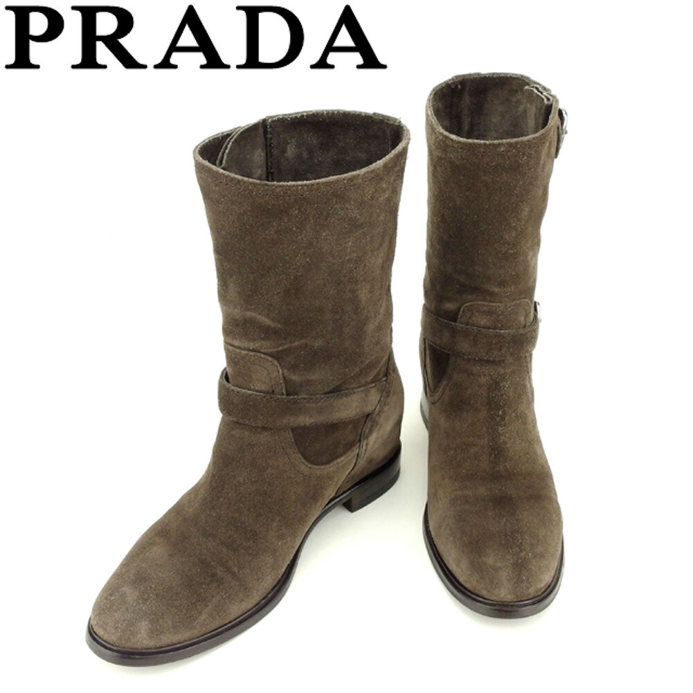 プラダ　ショートブーツ 楽天市場】【Rakuten Fashion THE SALE☆最大50％OFF】プラダ PRADA