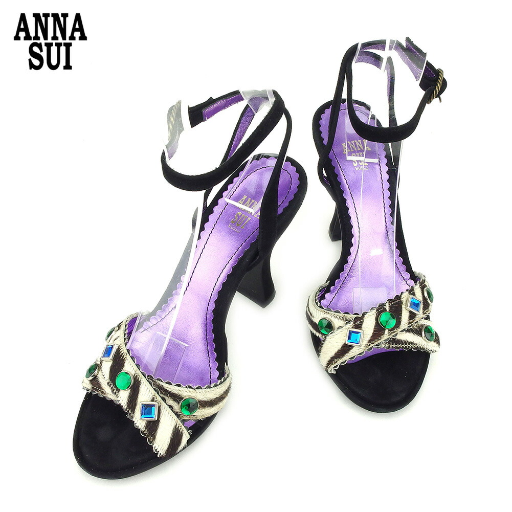 アナスイ　ANNA SUI　パンプス 楽天市場】ANNA SUI アナスイ 「1 1/2」 ワンストラップヒール