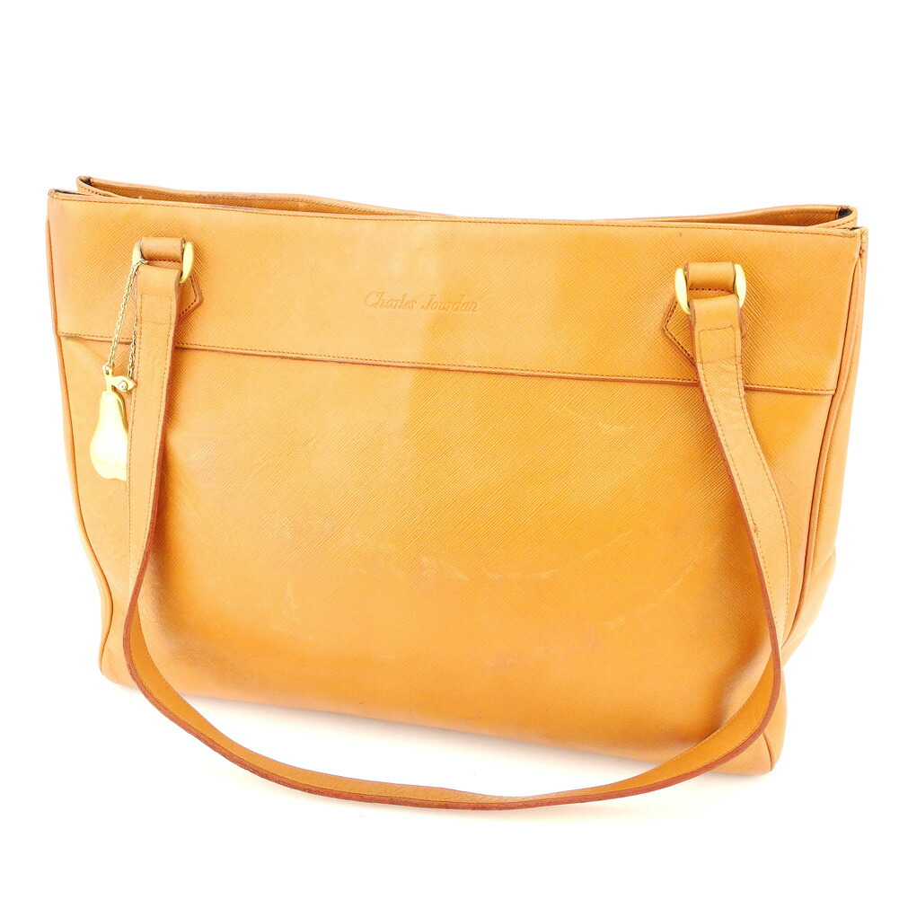 新品未使用！CHARLES JOURDAN オレンジ ケース 楽天市場】シャルル・ジョルダン ショルダーバッグ PVC/レザー