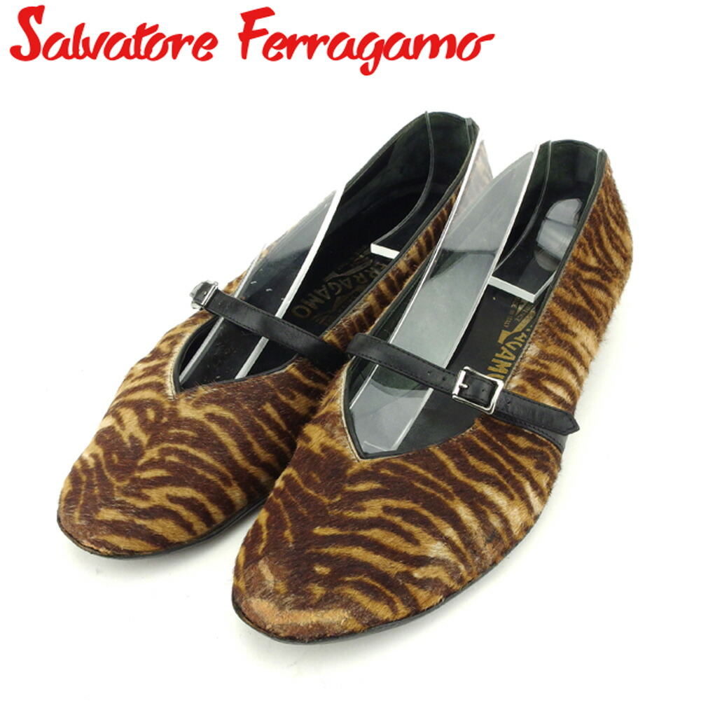 Salvatore Ferragamo フェラガモ パンプス スウェード shinfulife-otherlife_sfcapu55s