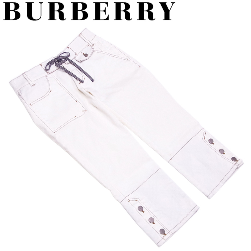 burberry jeans silver