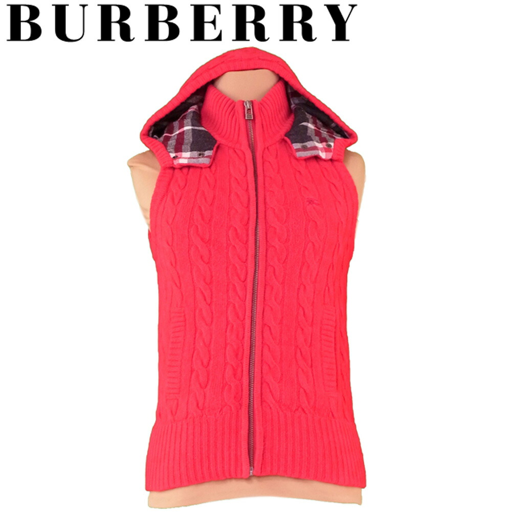 楽天市場】BURBERRY バーバリー ベスト サイズ:M 裏地ノバ