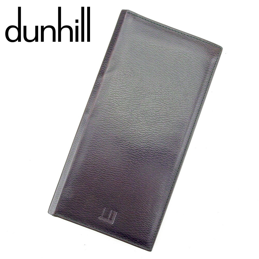【Fashion Special Fair★28％OFF引き換え証】ダン吸血鬼 長金入れ ブランド名長金入れ 長金入れ 金入れ 黒いこと なめし革 ロゴタイプ p929 【中古】 ブランド名 ご機嫌ブランド名 ヴィンテージ 貨物輸送無料 バッグ・小物・ブランド雑貨-レディース財布