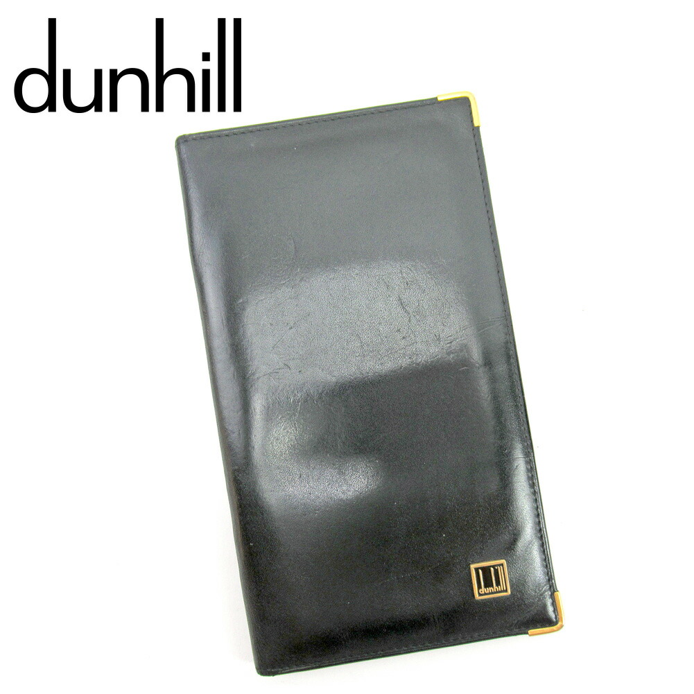 【未使用美品】dunhill ダンヒル　長財布　レザー　ネイビー×ブラウン 2025年最新】Yahoo!オークション -「ダンヒル 財布」(dunhill)の
