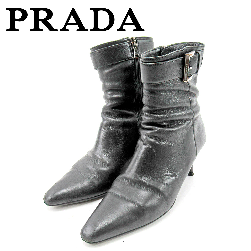 prada boots black