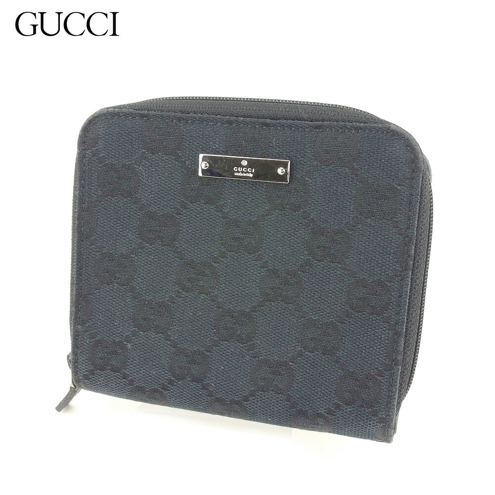 楽天市場】【財布】GUCCI グッチ GGキャンバス 2つ折財布 二