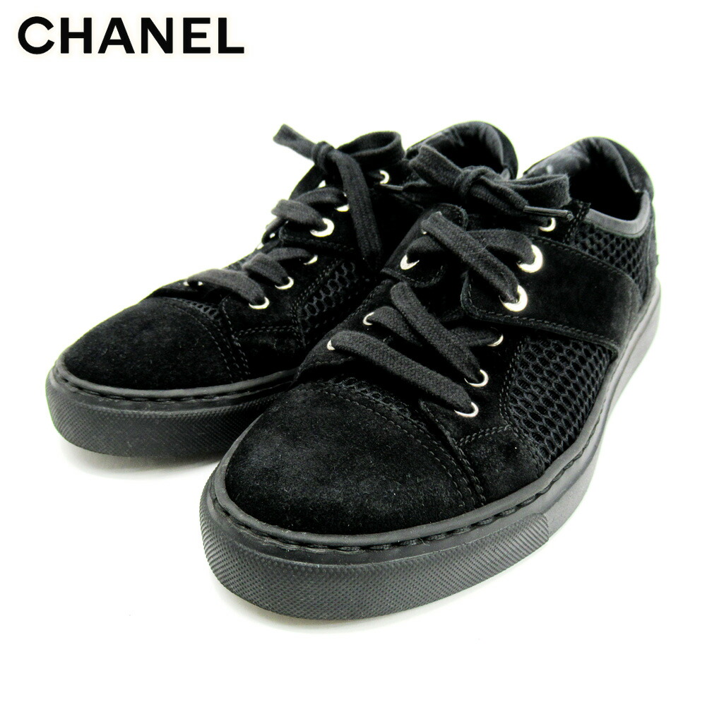 楽天市場】【美品】シャネル【CHANEL】 スニーカー ココマーク
