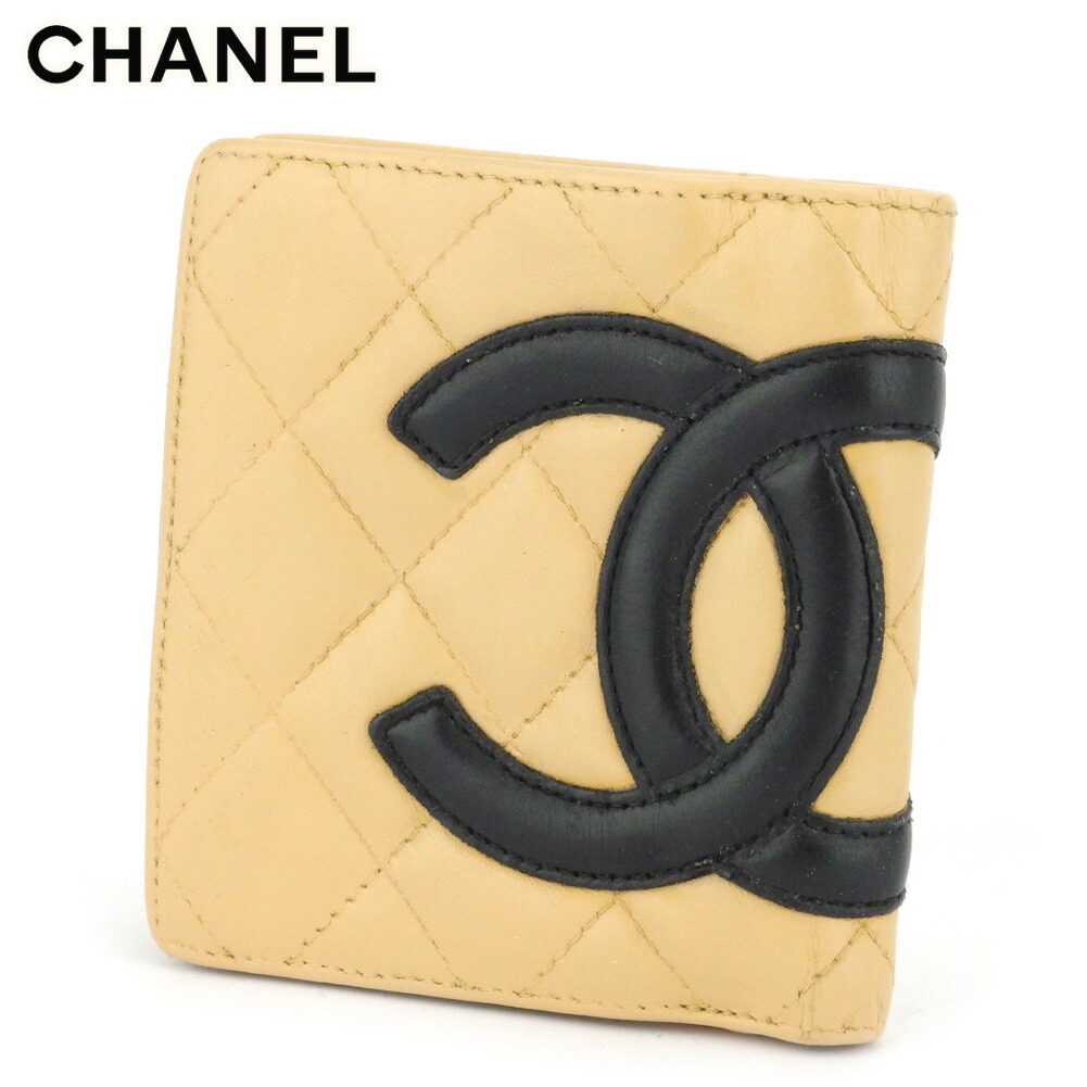 楽天市場】【財布】CHANEL シャネル カンボンライン がま口財布