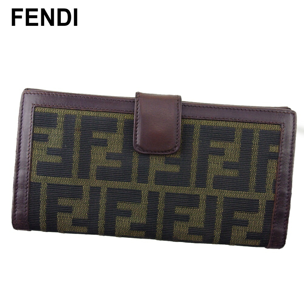 専用　FENDI フェンディ　ズッカ　ダイアゴナル　長財布 楽天市場】フェンディ 長財布 ファスナー付き 財布 レディース