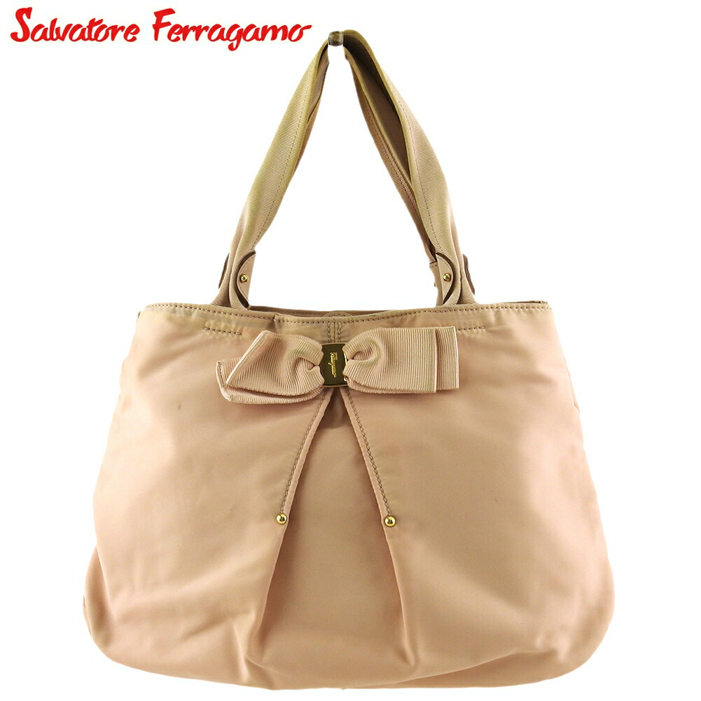 楽天市場】サルヴァトーレフェラガモ バッグ トートバッグ ネイビー 紺