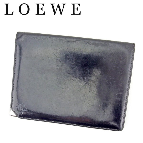 楽天市場】【財布】LOEWE ロエベ ロゴ マネークリップ クロコ