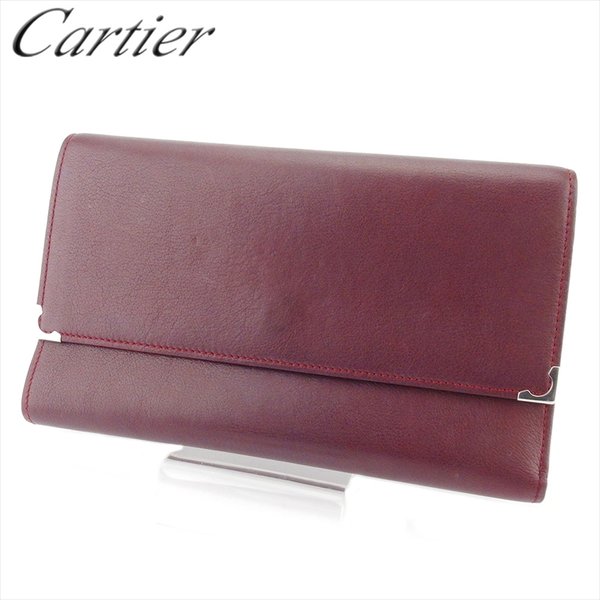 【未使用】カルティエ 三つ折り 長財布 楽天市場】【中古】Cartier カルティエ マストライン 三つ折り