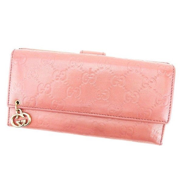 ❣️GUCCI グッチ❣️ ピンク レザー GGロゴ長財布 楽天市場】グッチ GUCCI L字ファスナー長財布 グッチシマ ピンク
