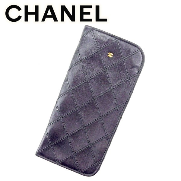 単品購入可 美品✨CHANEL メガネケース ポーチ ペンケース キャビア