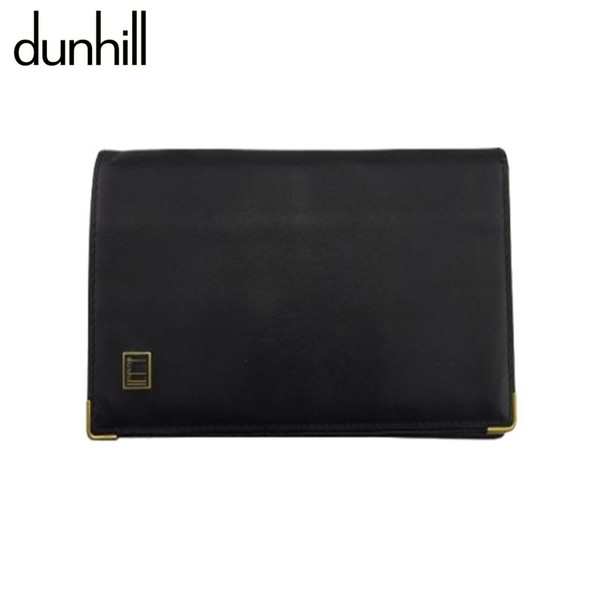 【お買い物マラソン★30％OFFクーポン】【中古】 ダンヒル 長札入れ メンズ可 ブラック dunhill X8855 ブランド ハイブランド ヴィンテージ 送料無料｜ブランドデポ TOKYO