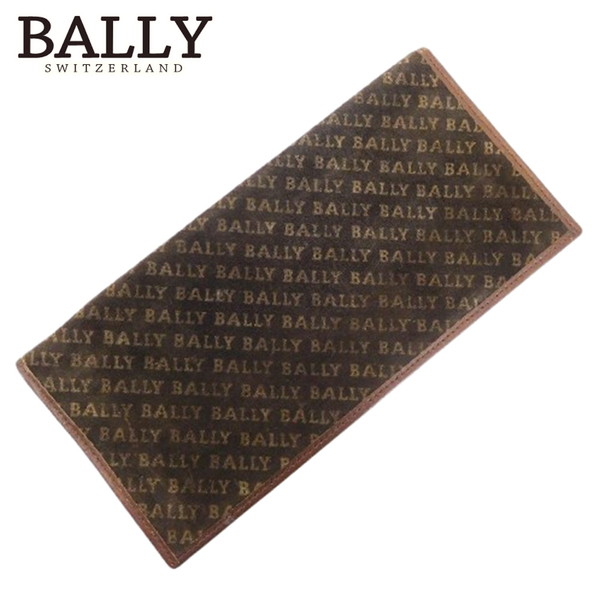 【お買い出しマラソン★30％OFF引き換え証】【中古】 バリー 長札入れ メンズ可 赤銅色 BALLY X9042 ブランド名 ご機嫌ブランド名 ヴィンテージ 貨物輸送無料 バッグ・小物・ブランド雑貨-レディース財布-財布・ケース