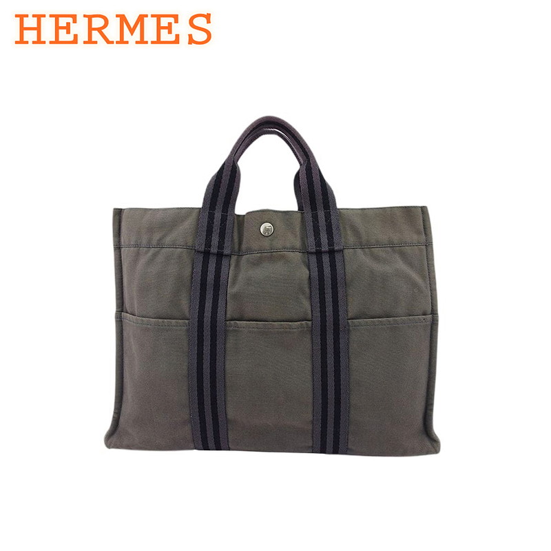 HERMES エルメス フールトゥ PM グレー トートバッグ ハンドバッグ 楽天市場】エルメス バッグ メンズ レディース フールトゥ MM