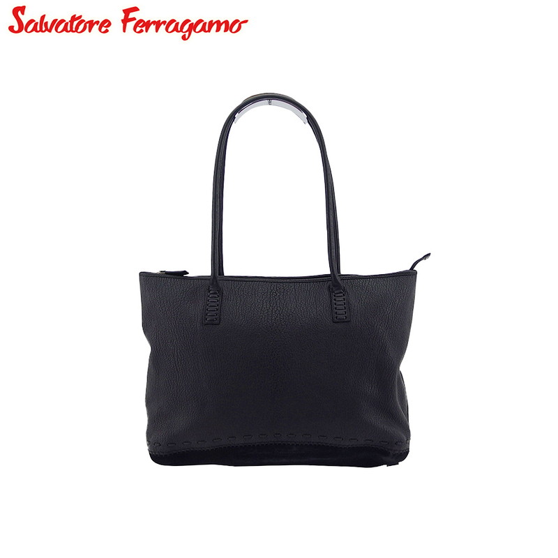 美品 サルヴァトーレフェラガモ トートバッグ ショルダーバッグ 大容量 FERRAGAMO - サルヴァトーレ フェラガモ ショルダー トート