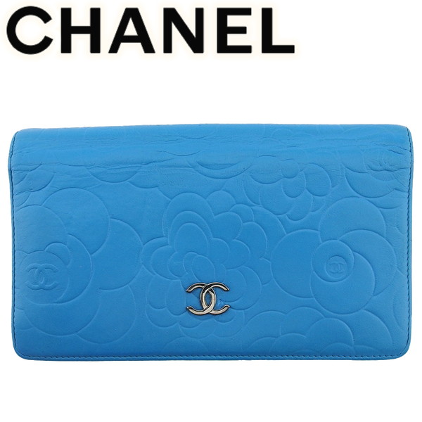 楽天市場】【財布】CHANEL シャネル スパークリングデニム ラウンド