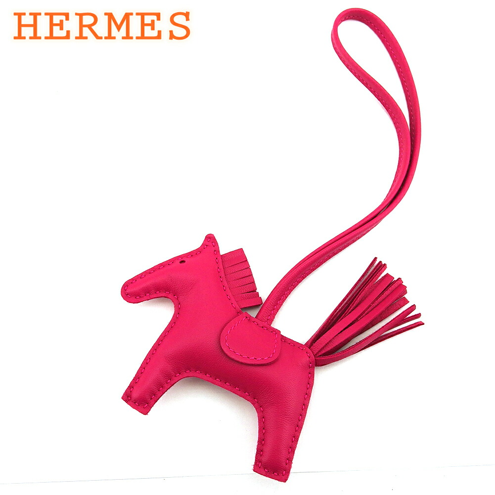 【雨季得SALE★21％OFF引き換え証】【中古】 エルメス キーホルダー 御徒面子惹きつける レディース メンズ ロデオチャームPM サクラ色メキシコ合衆国 (サクラ色) アニョーミロ HERMES X0018 ブランド名 御機嫌ブランド名 ヴィンテージ 貨物輸送無料