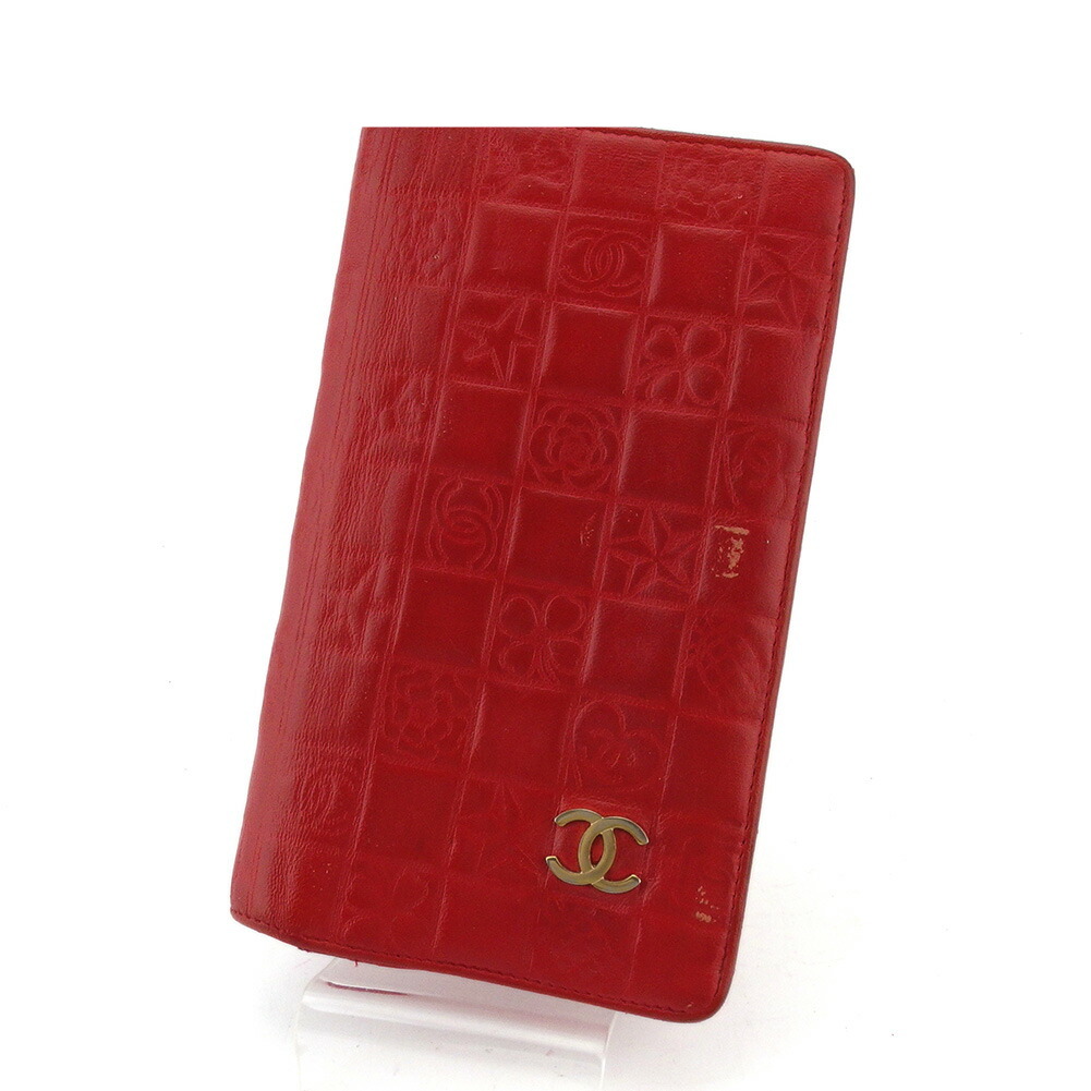 【雨季得SALE★21％OFFクーポン券】シャネル CHANEL 長紙入れ アイコン 年寄りのシャネル 赤いこと ゴールド レディース 中古 ブランド名 ご機嫌ブランド名 ヴィンテージ