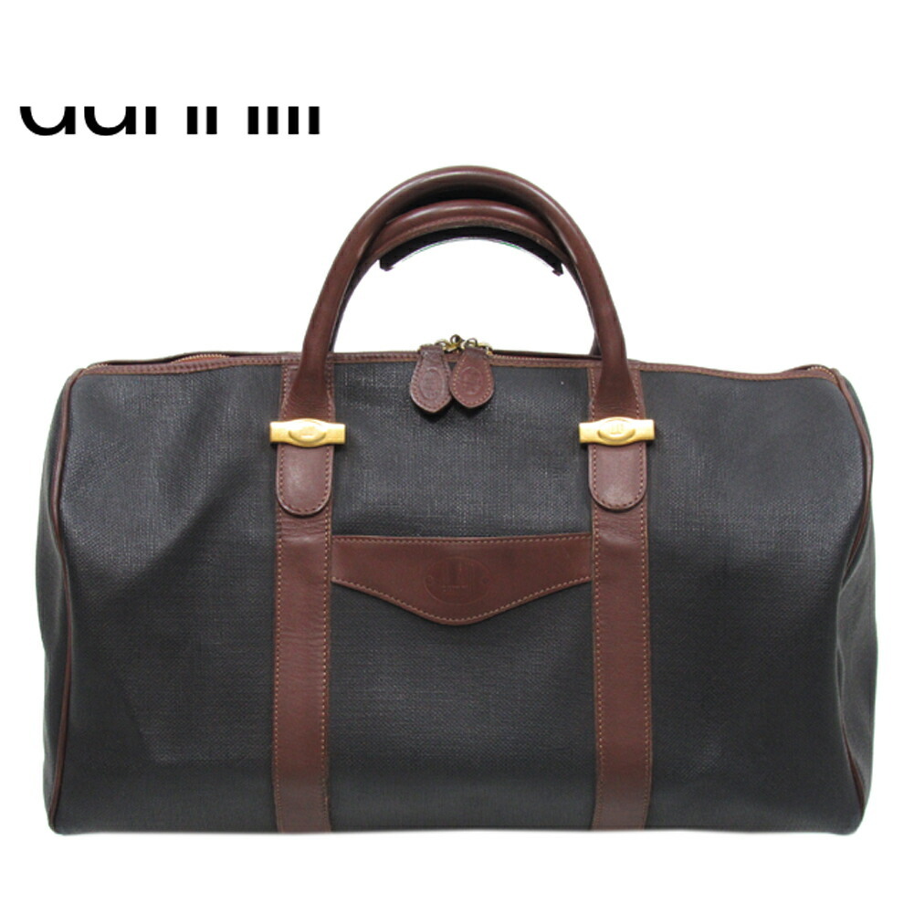 美品　dunhill ダンヒル PVC ボストンバッグ トラベルバッグ　南京錠 楽天市場】【バッグ】dunhill ダンヒル ボストンバッグ