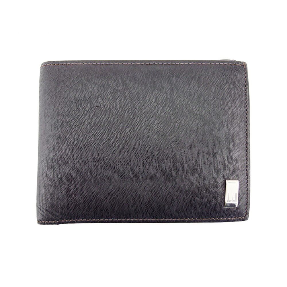 【月末BIG SALE★25％OFFクーポン】ダンヒル 札入れ サイドカー ダークブラウン レディース 中古 Dunhill ブランド ハイブランド ヴィンテージ｜ブランドデポ