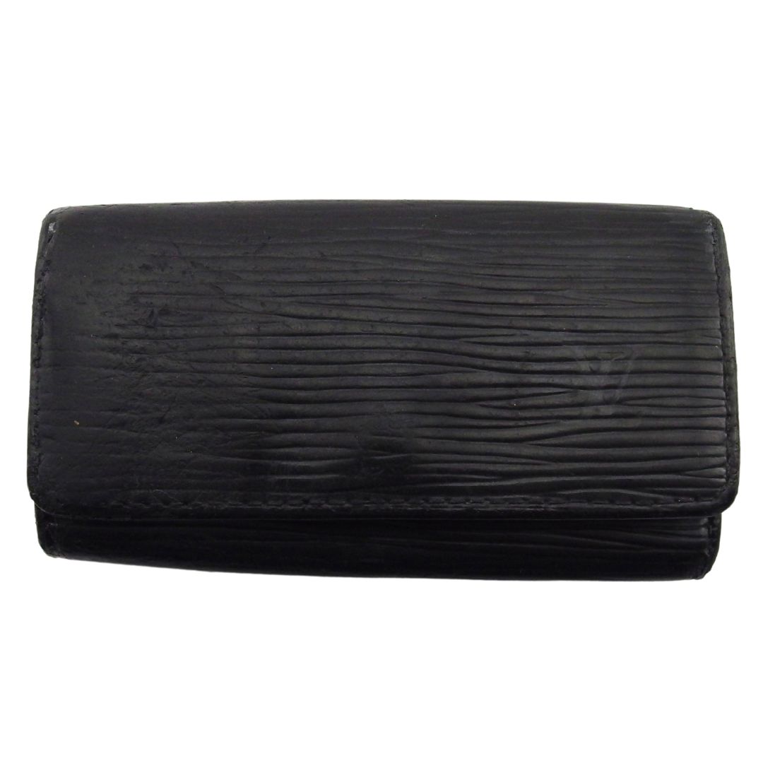 【Fashion Special Fair★29％OFFクーポン】ルイ・ヴィトン LOUIS VUITTON キーケース エピ ミュルティクレ4 ノワール レディース 中古 ブランド ハイブランド ヴィンテージ