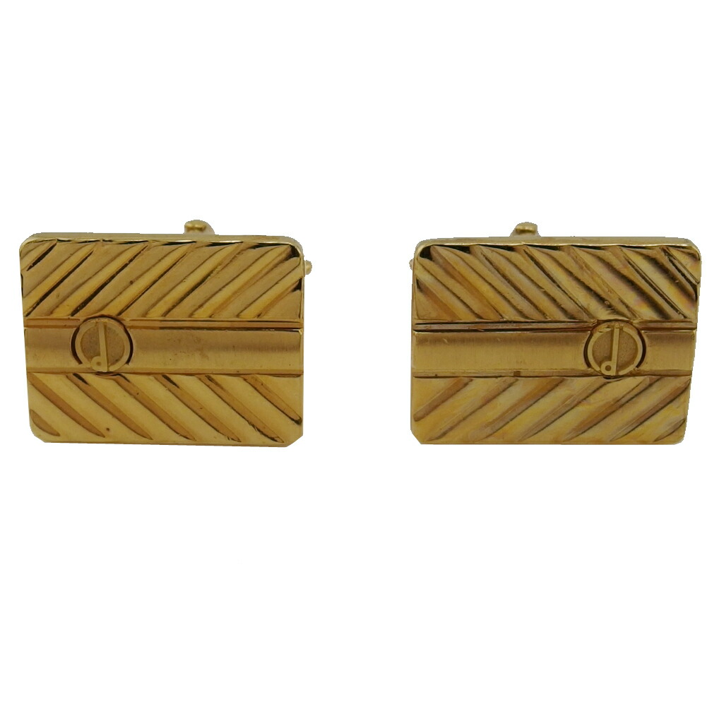 【百貨店SALE★最大限度50％OFF】ダン吸血鬼 Dunhill 折り返し ゴールド レディース 中古 ブランド名 ご機嫌ブランド名 ヴィンテージ
