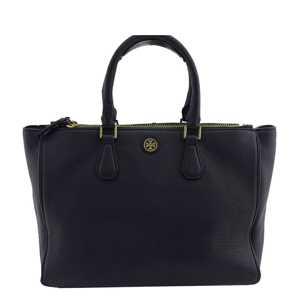 楽天市場】トリーバーチ ハンドバッグ ロビンソン グレー レザートート