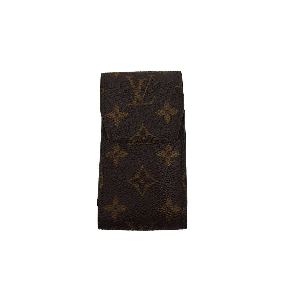 【Fashion Special Fair★24％OFFクーポン】ルイ・ヴィトン LOUIS VUITTON シガレットケース モノグラム エテュイシガレット ブラウン ベージュ レディース 中古 ブランド ハイブランド ヴィンテージ