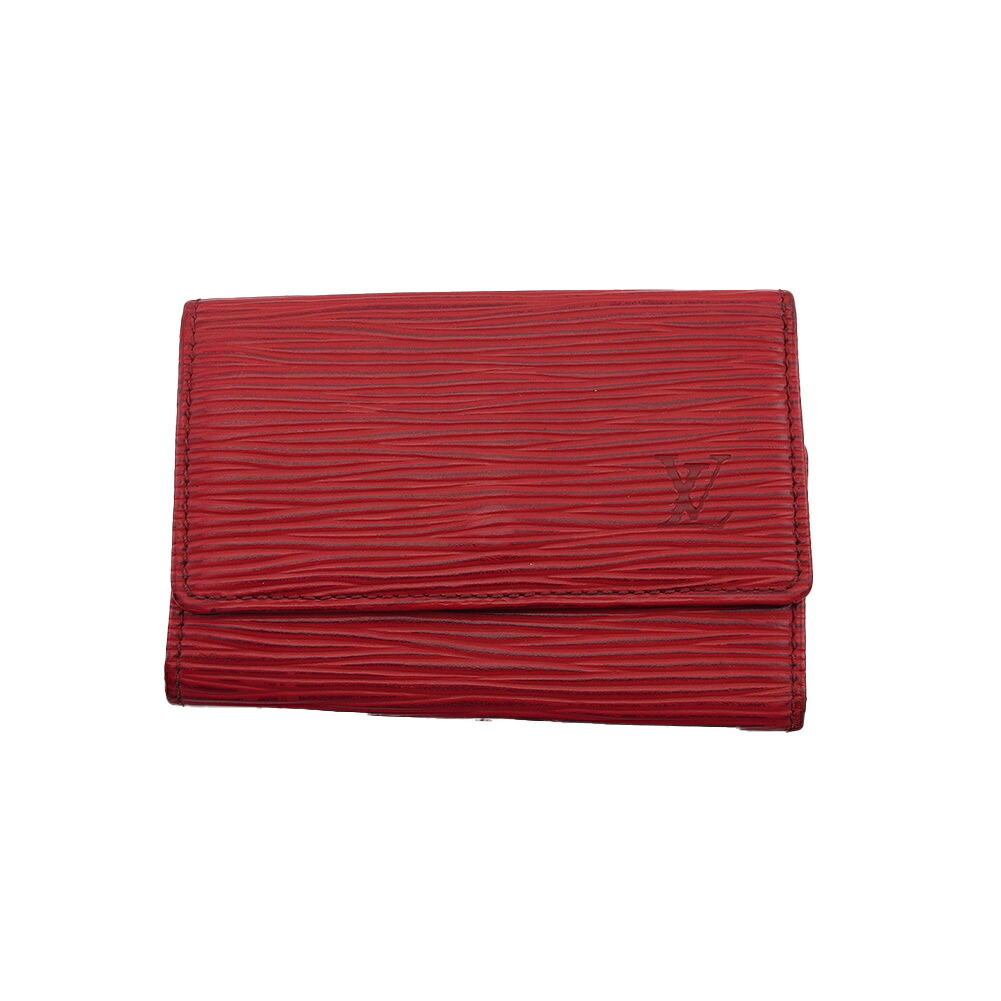 【Fashion Special Fair★29％OFFクーポン】ルイ・ヴィトン LOUIS VUITTON キーケース エピ ミュルティクレ6 レッド レディース 中古 ブランド ハイブランド ヴィンテージ