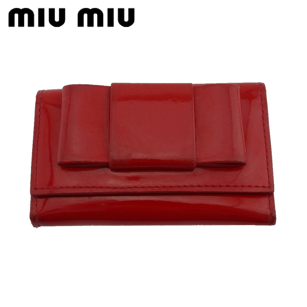 miumiu キーケース・カードケース・ミニ財布 楽天市場】ミュウミュウ MIU MIU レディース キーケース MADRAS